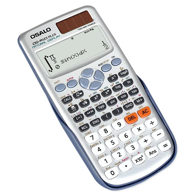 OSALO OS-OSALO 991ES PLUS Scientific Calculator Solar Energy 417 Functions 2 Line 10+2 Digits Student Calculator