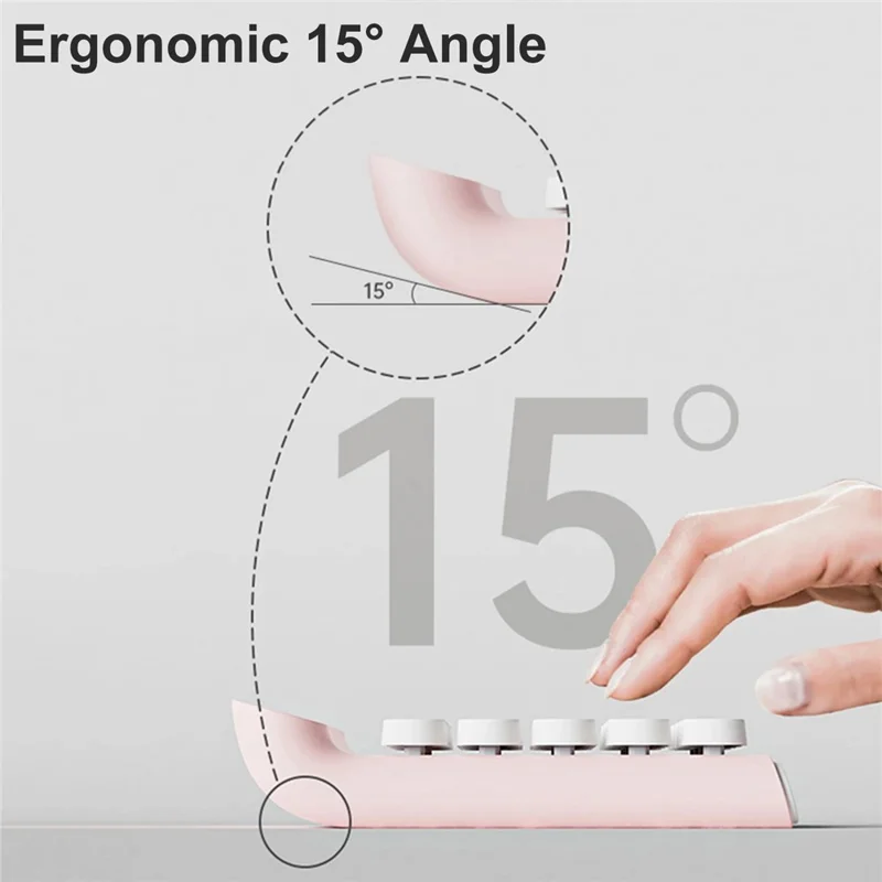 LOCOCK JS01 آلة حاسبة ميكانيكية بشاشة عرض LCD مقاومة للانزلاق و10 أرقام للعمل المكتبي - أسود