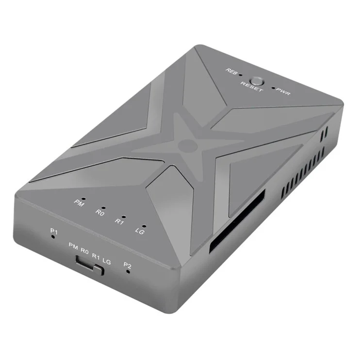 UC-031 Dual NVME M.2 NGFF M-Key à USB-C Type-c Raid0 Raid1 Jobd Big Enceinte 20 Gbps Avec Ventilateur Raid0 Hyper Adapter