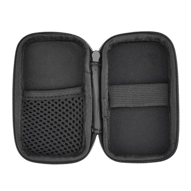 For SanDisk Extreme Portable SSD E60 (500GB) Storage Bag Portable Organizer Pouch Handbag - Black