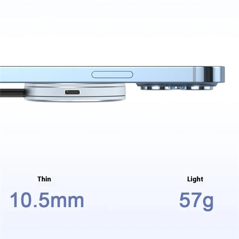V195C 10Gbps Magnetic Hard Drive Box NVME / 2230 / M.2 Solid State Hard Disk Enclosure with PD3.0 Power Port