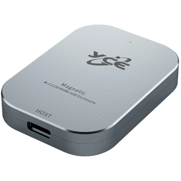Boîtier de disque dur magnétique V195B 10 Gb/s NVME / 2230 / M.2 pour téléphone portable de type C et ordinateur portable