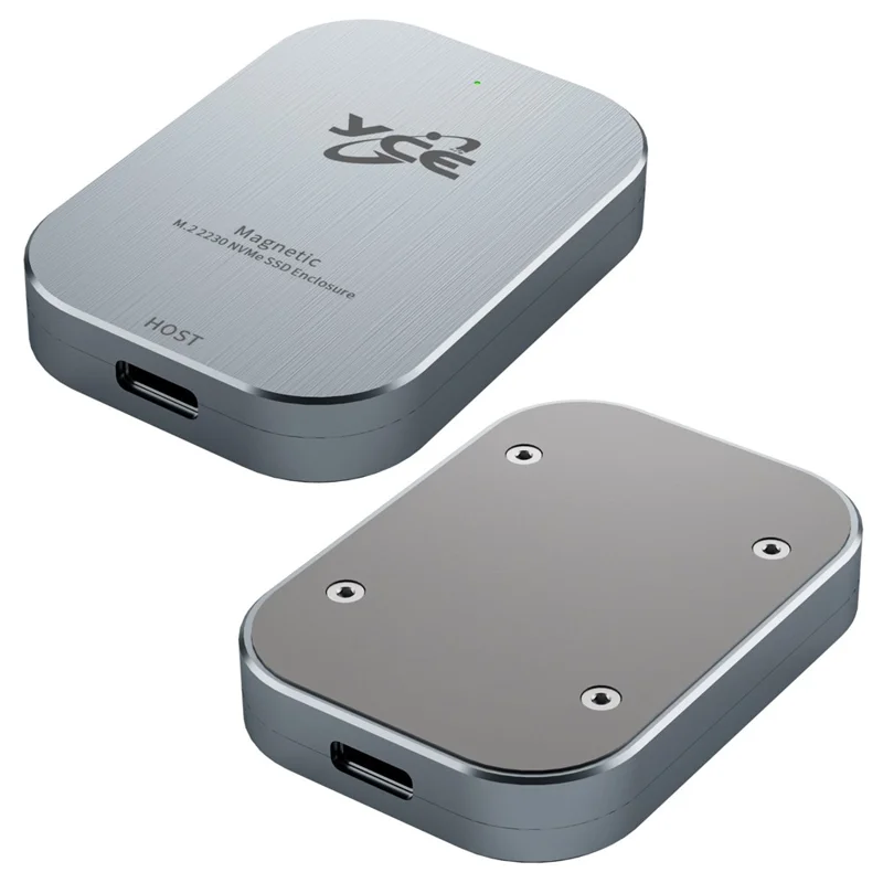 Boîtier de disque dur magnétique V195B 10 Gb/s NVME / 2230 / M.2 pour téléphone portable de type C et ordinateur portable