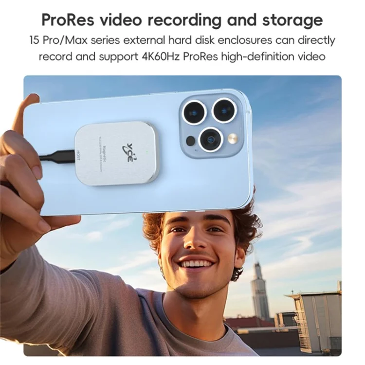 Boîtier de disque dur magnétique V195B 10 Gb/s NVME / 2230 / M.2 pour téléphone portable de type C et ordinateur portable