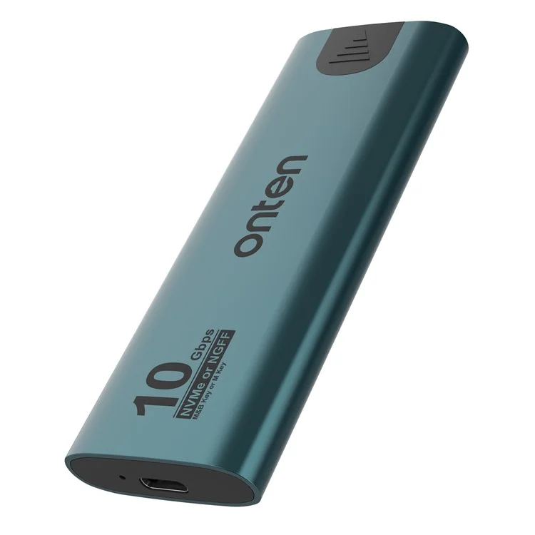 ONTEN UCA322+ Carcasa USB 3.2 Gen 2 Tipo C de 10 Gbps para SSD M.2 Nvme NGFF compatible con Windows, Mac, Linux y Android