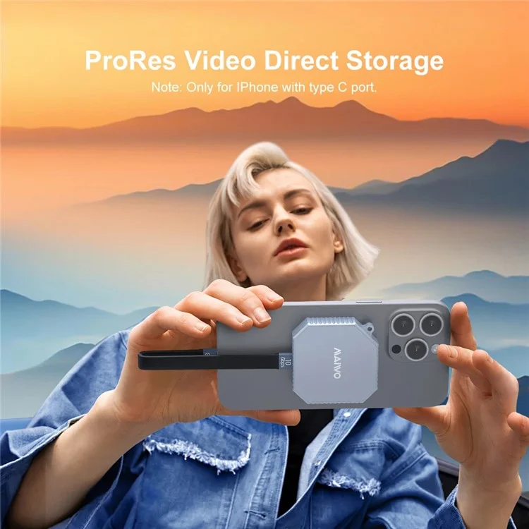 MAIWO K1724P Magnetic External SSD Enclosure for Steam Deck  /  PS5  /  Xbox M.2 Nvme 2230 SSD Case
