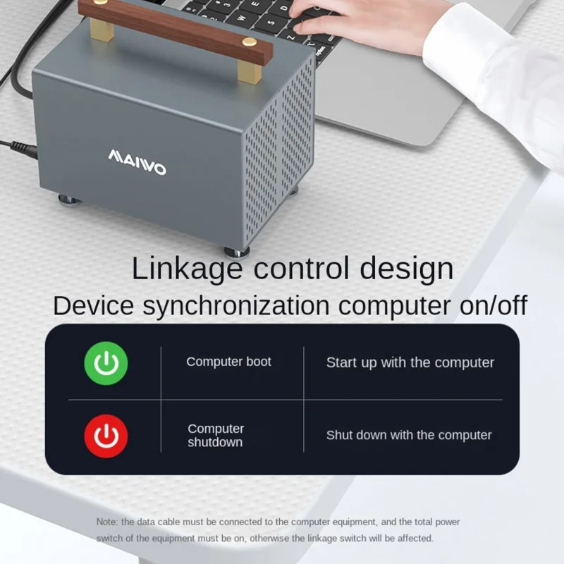 MAIWO K35294A 4 Bay SATA to Type C Hard Drive Docking Station 10Gbps External HDD Docking Station 3.5 inch SSD Support - EU Plug