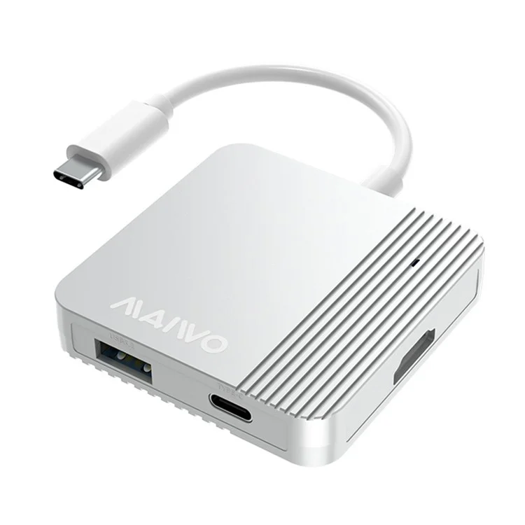 MAIWO KH1702 Hub USB-C 5 in 1 con Porta USB 3.2 Gen2 e Carica Rapida PD 100W Adattatore Dock di Espansione HD