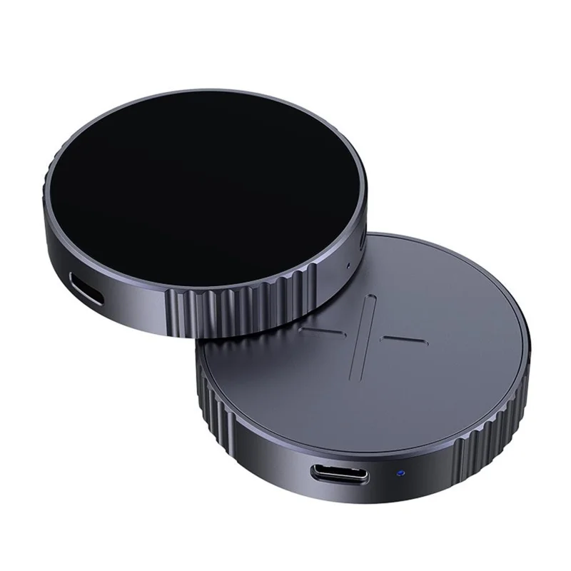 Magnetic NVMe SSD Enclosure with PD Charging, Type-C 3.2 Solid State Drive Case for 2230  /  2242 SSD - Grey