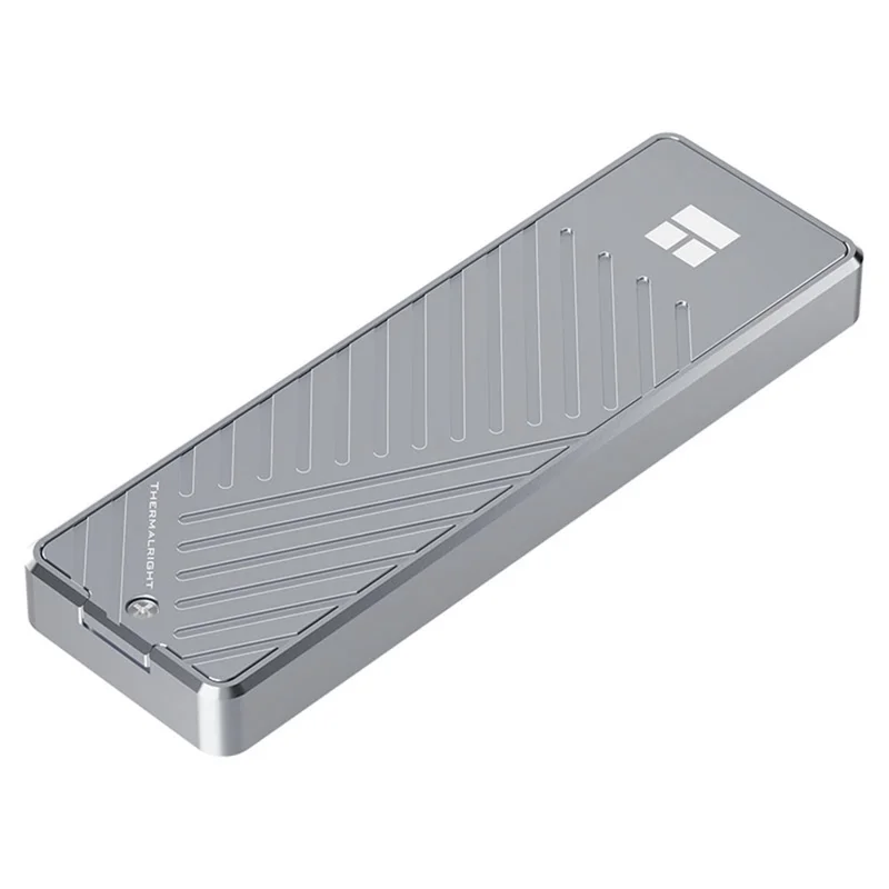 THERMALRIGHT HR-EB105 AC Obudowa M.2 NVMe SSD z kablem USB-A do USB-C, aluminiowa obudowa zewnętrzna USB3.2 Gen2 Typ-C, 10 Gbps, obudowa na dysk twardy - Szary