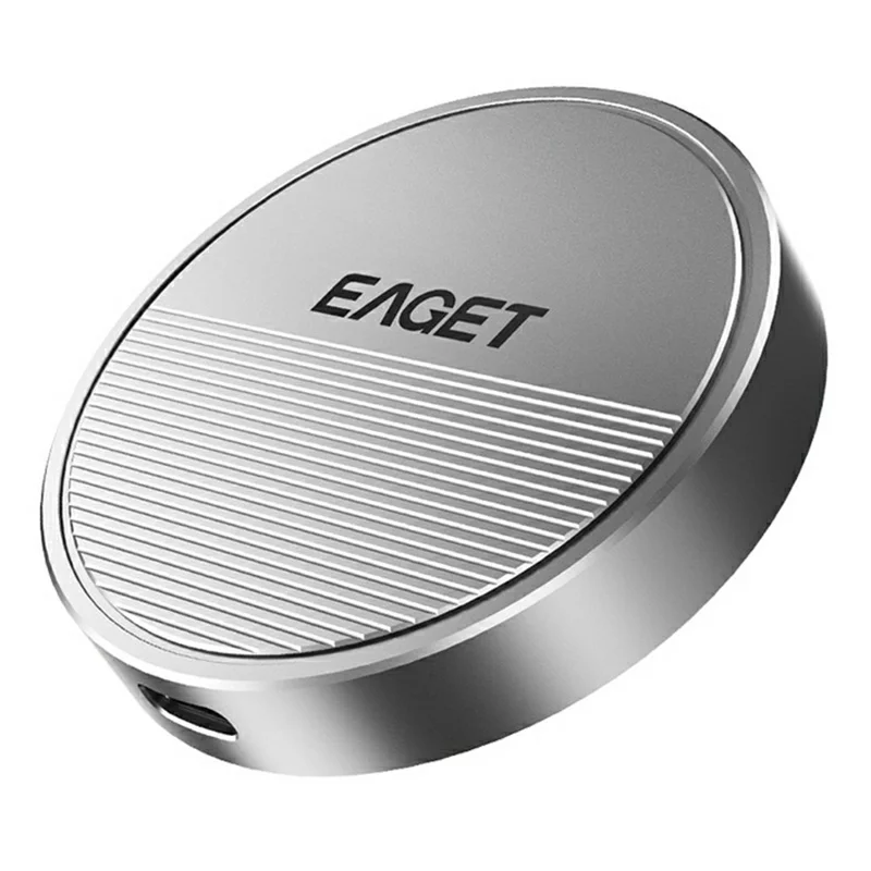EAGET SE880 Caixa de SSD NVMe M.2 Magnética em Liga de Alumínio, Caixa Externa de SSD Tipo-C 10 Gbps