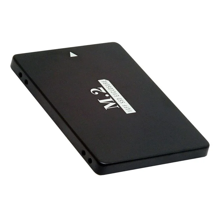 SA-018 NGFF b + m Key M.2 Carte SSD à 2,5 Pouces SATA Micro USB 3.0 Combo HDD Disk Disk Enclosure Avec un Câble Micro USB