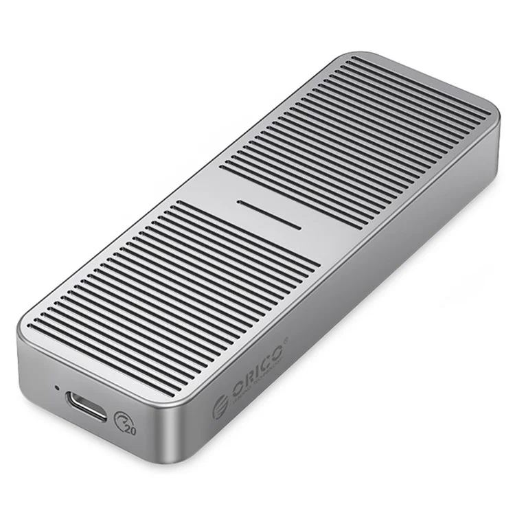 ORICO M223C3-G4 20Gbps M.2 NVMe SSD Case External Hard Drive Enclosure Case, USB3.2 Gen2*2 Type-C Output - Grey