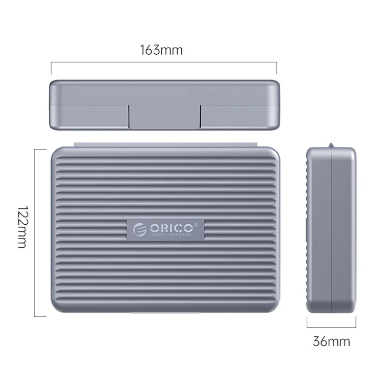 Orico PHA35 3,5 "caixa de Disco Rígido Caixa de Proteção Disco Rígido Portátil Para Caixa de Proteção de Disco Rígido Para Caixa de Armazenamento à Prova de Poeira de 3,5 Polegadas HDD HDD