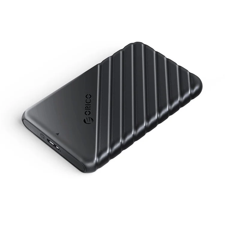 ORICO 25PW1-U3 5Gbps Trasmissione Micro-B 2.5" Unità Esterna HDD Enclosure SATA HDD SSD Hard Drive Enclosure Supporta 6TB - Nero
