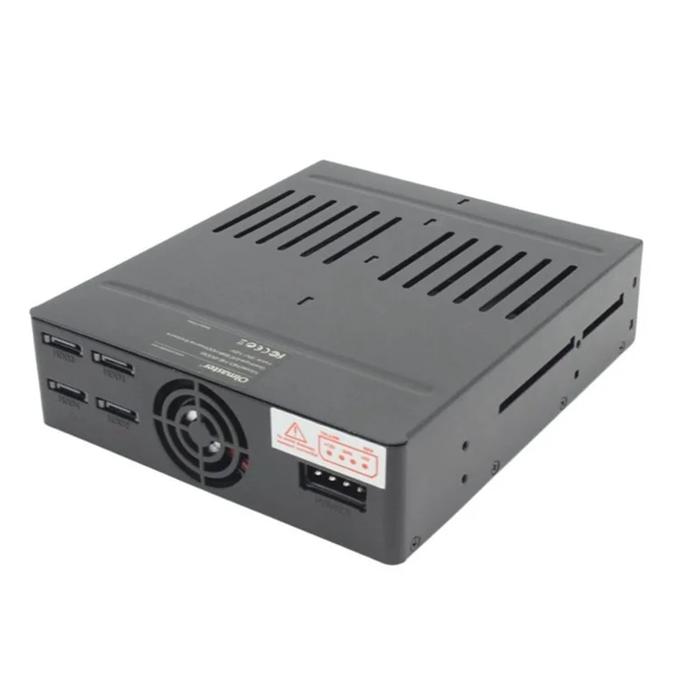 Chassi de Gabinete de Unidade de Disco Rígido de Quatro Bandejas HDD HDD Multi-Disk SATA SATA Interna Drive Caso Suporte de 2,5 Polegadas SATA I / ii / Iii HDD / Disco Rígido / Ssd