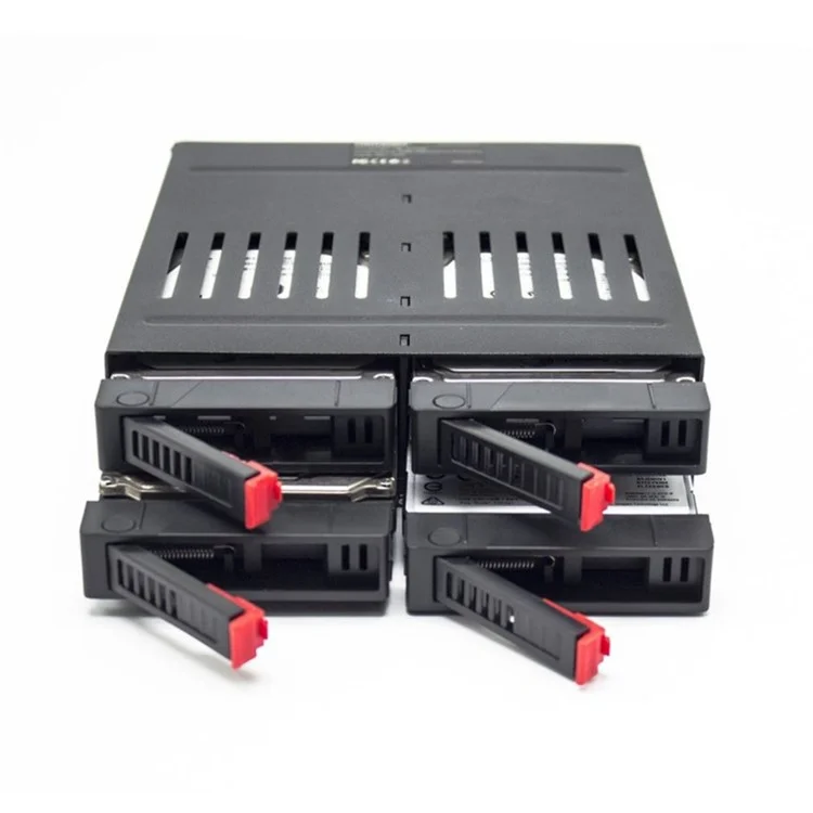 Chassi de Gabinete de Unidade de Disco Rígido de Quatro Bandejas HDD HDD Multi-Disk SATA SATA Interna Drive Caso Suporte de 2,5 Polegadas SATA I / ii / Iii HDD / Disco Rígido / Ssd