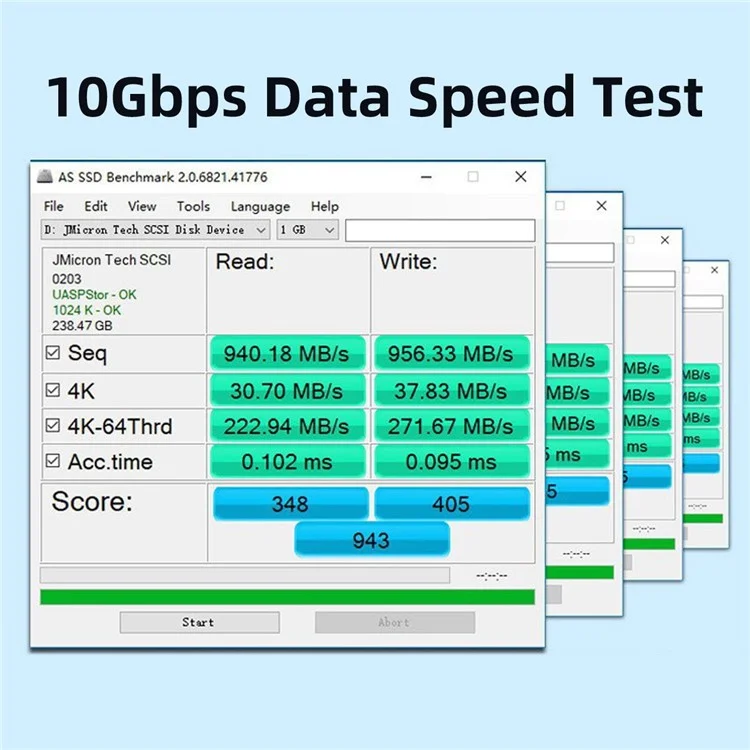 UC-145 USB 3.0 Tipe-c to NVME M-key M.2 NGFF SATA SSD Внешний Корпус PCBA RTL9210B Чипсет