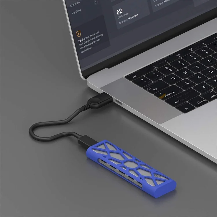 Wavlink ST338C Para Nvme Pcie UASP M Key NGFF SATA USB-C M2 SSD Cubro M.2 a USB 3.1 Gen 2 Nvme SSD Adaptador Adaptador