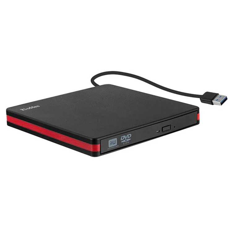 BT669 Boîtier de Conduite DVD Externe CD USB3.0 / Case de Lecteur Optique du Joueur de Brûleur de Brûleur DVD