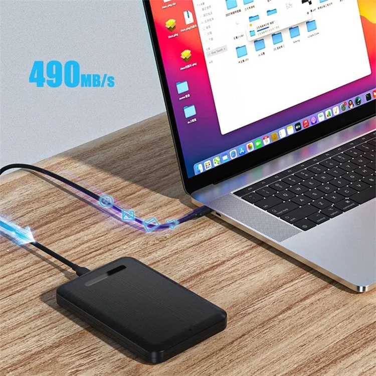 H8 2.5-inch SATA Mechanical Solid-State SSD Hard Drive Box for Windows / Mac / Linux