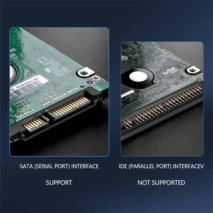 Внешний жесткий диск YC-TS6 для 2,5-дюймового SATA SSD с кабелем USB Type-C 3.1