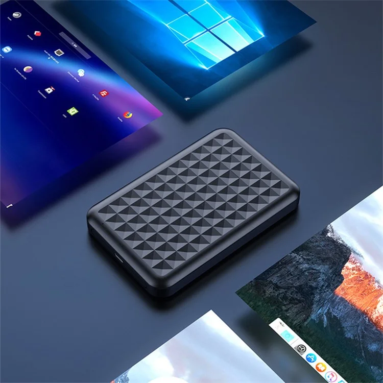 Внешний жесткий диск YC-TS6 для 2,5-дюймового SATA SSD с кабелем USB Type-C 3.1