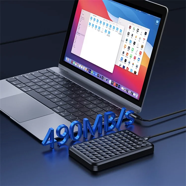 Внешний жесткий диск YC-TS6 для 2,5-дюймового SATA SSD с кабелем USB Type-C 3.1