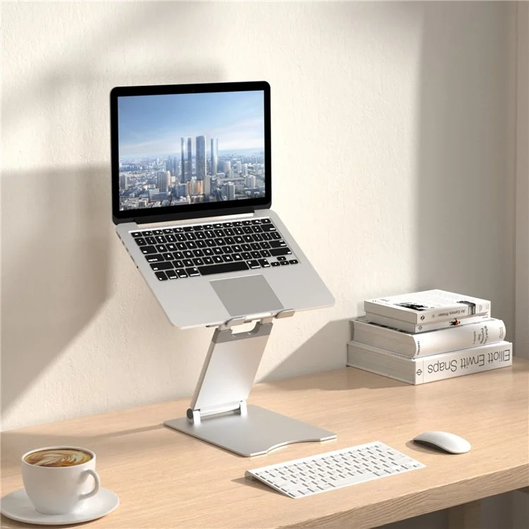 AP-2HB Desktop Stand Stand Aluminum Folding Dobring Laptop Dissipação de Calor Suplene