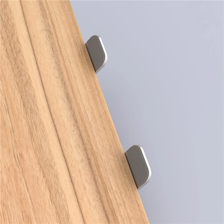 AP-2DM Wooden Metal Combine el Soporte de Tableta de Escritorio Plegable Soporte Portátiles Portátiles Soporte de 108 Grados Ajustables