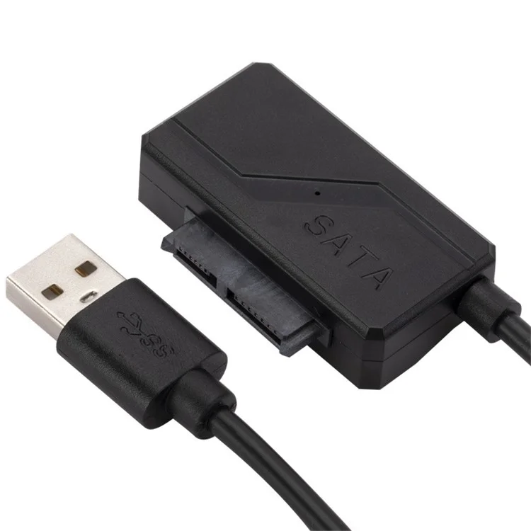 USB Optical Drive Data Cable USB to SATA 6+7Pin Slimline Notebook Optical Drive Cable USB2.0 Optical Disc Drive Cable
