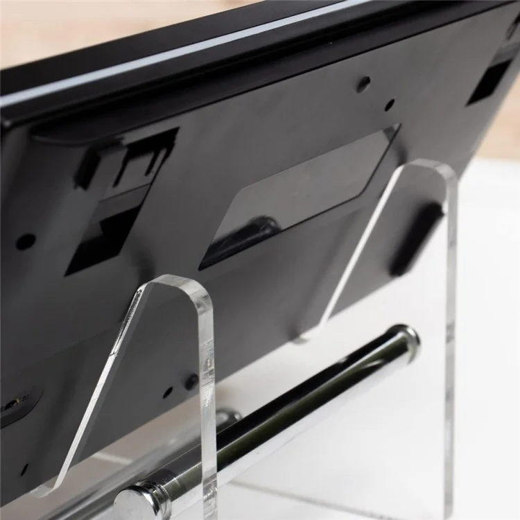 YX003-2 Keyboard Desktop Display Stand Transparent Gaming Keyboard Acrylic Holder Rack for Home Office