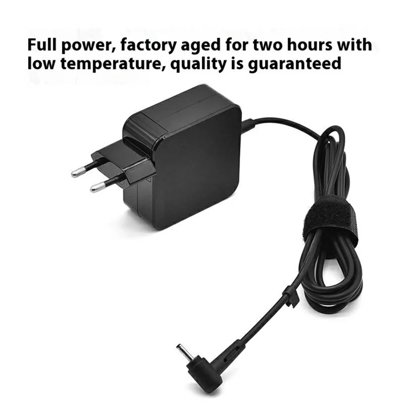 For ASUS Laptop Charger 45W 19V 2.37A Power Adapter, 3.0x1.1mm Connector - EU Plug