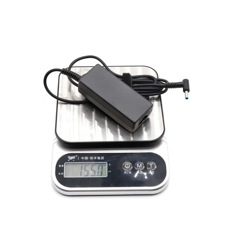 For HP Laptop Charger 45W 19.5V 2.31A Notebook Charging Power Adapter, 4.5x3.0mm Connector - EU Plug