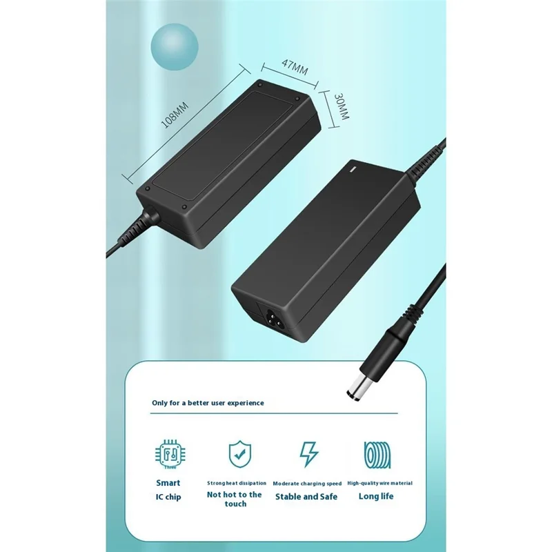 Adaptador de Energia Dell 65W para Notebook 19,5V 3,34A Carregador, Conector 7,4x5,0mm - Plugue EUA