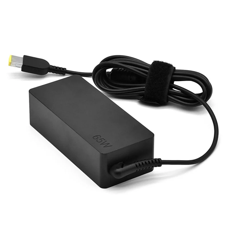 Für Lenovo Laptop Netzteil mit eckigem Anschluss 20V 3.25A 65W Ladegerät - US-Stecker