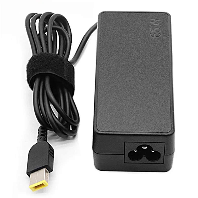 For Lenovo Laptop Power Adapter Square Tip Connector 20V 3.25A 65W Charger - EU Plug