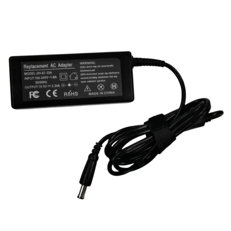 Caricabatterie per notebook HP 65W 18,5V 3,5A Adattatore di alimentazione, connettore 7,4x5,0 mm - Spina USA
