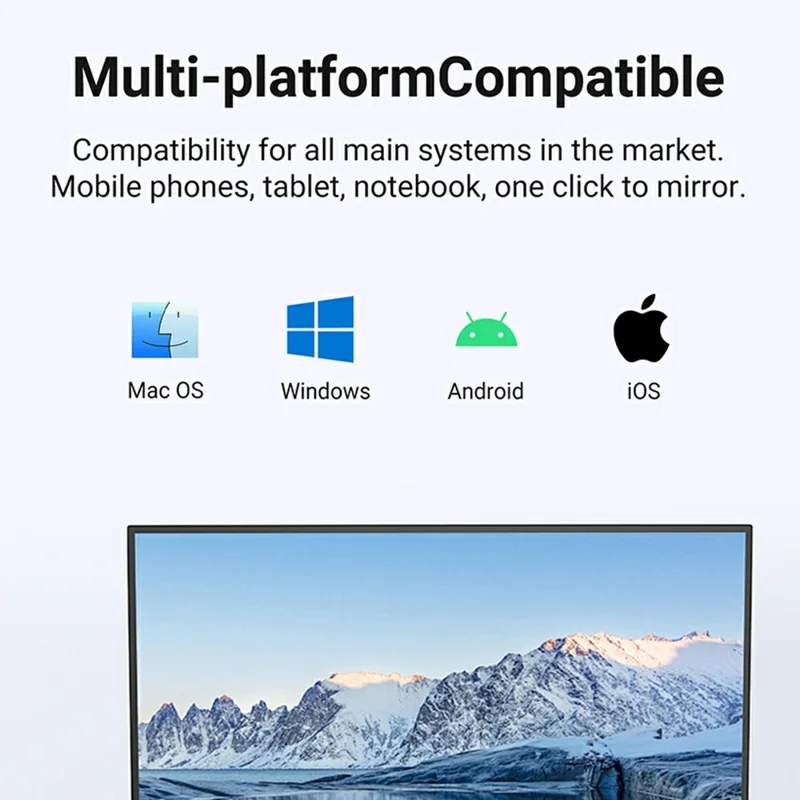 LEMOLERE P1000 Wireless Screen Mirroring Dongle Miracast Adapter HD Display Receiver