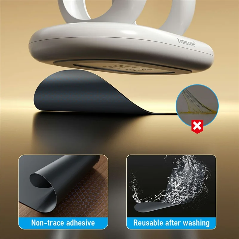 LEMORELE G500 1080P 60Hz HDTV Wireless Video Transmitter and Receiver Kit Low Latency HDTV Synchronizer with Charging Station - White