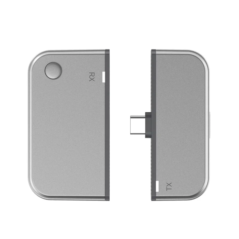 CHD09 Wireless Video Audio HD Transmitter Receiver Set Screen Display Adapter for TV Projector Monitor - Black + Grey