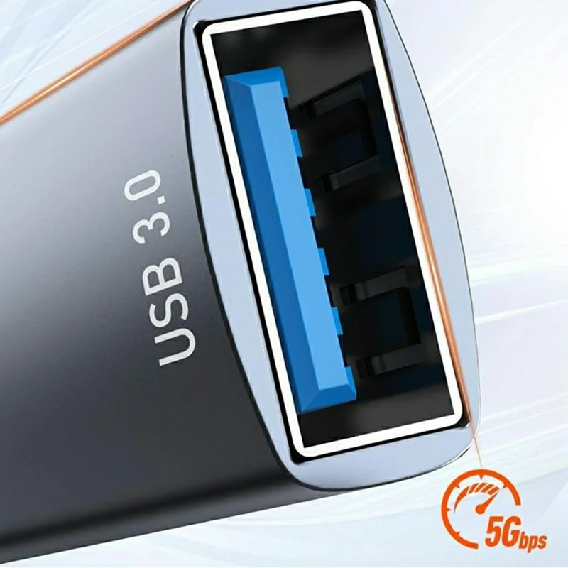 LDNIO DS-34C USB-C Hub 4 in 1 Adapter Type-C to USB3.0 5Gbps + 2 USB2.0 + Type-C Splitter for Laptop Tablet - Grey