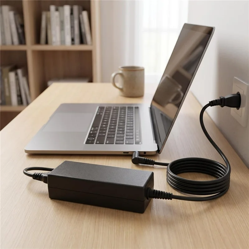 65W 19.5V 3.33A Power Adapter for HP Laptop Blue Tip 4.5x3.0mm Power Charger with 1.2m Cable - EU Plug