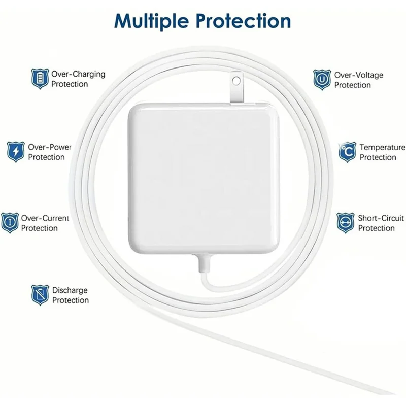 60 W Mag2 T-Tip-Netzteil für MacBook Pro 13 Zoll mit Retina Display (2015) A1502 / (2013) / (2012) A1425 – US-Stecker