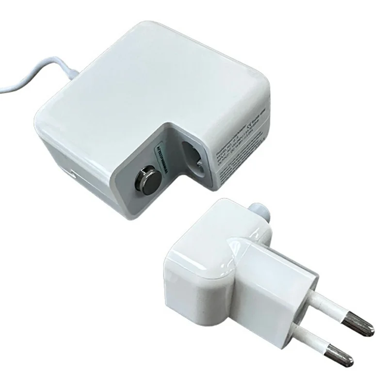60W Mag1 L-Tip Power Adapter for MacBook 13 inch (2006) A1181/MacBook Pro 13 inch (2008)/(2009)/(2011)/(2012) A1278 - EU Plug