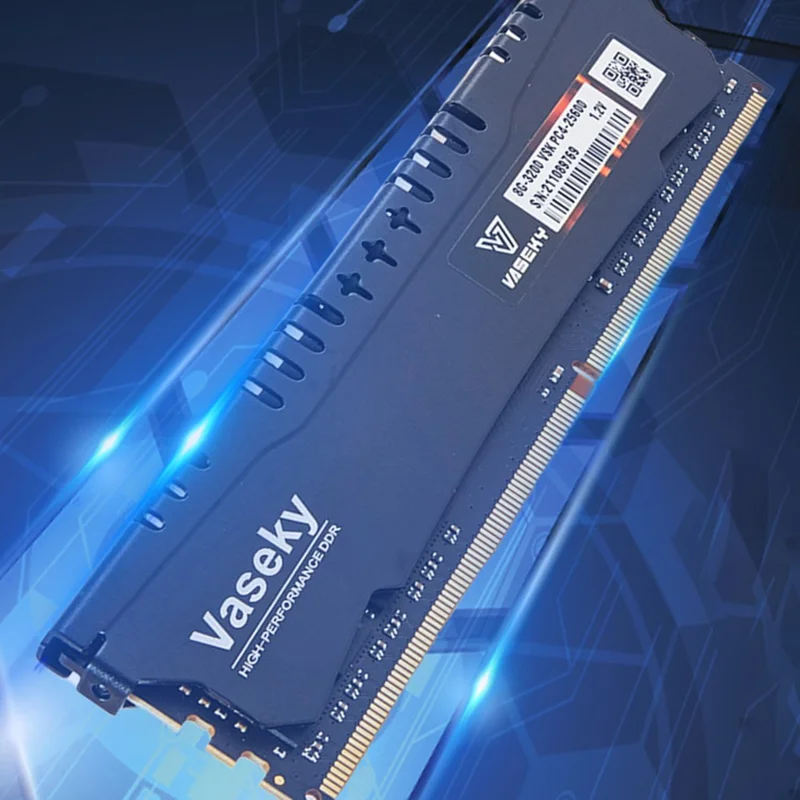 VASEKY DDR3 2G 1333MHz Fast Response Computer Memory Stick Desktop PC Memory Module for No Lag Playing Games