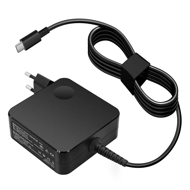 For Lenovo Thinkpad X1 Carbon / Yoga 20V 3.25A 65W USB Type-C AC Laptop Power Adapter 1.8m Cable - EU Plug