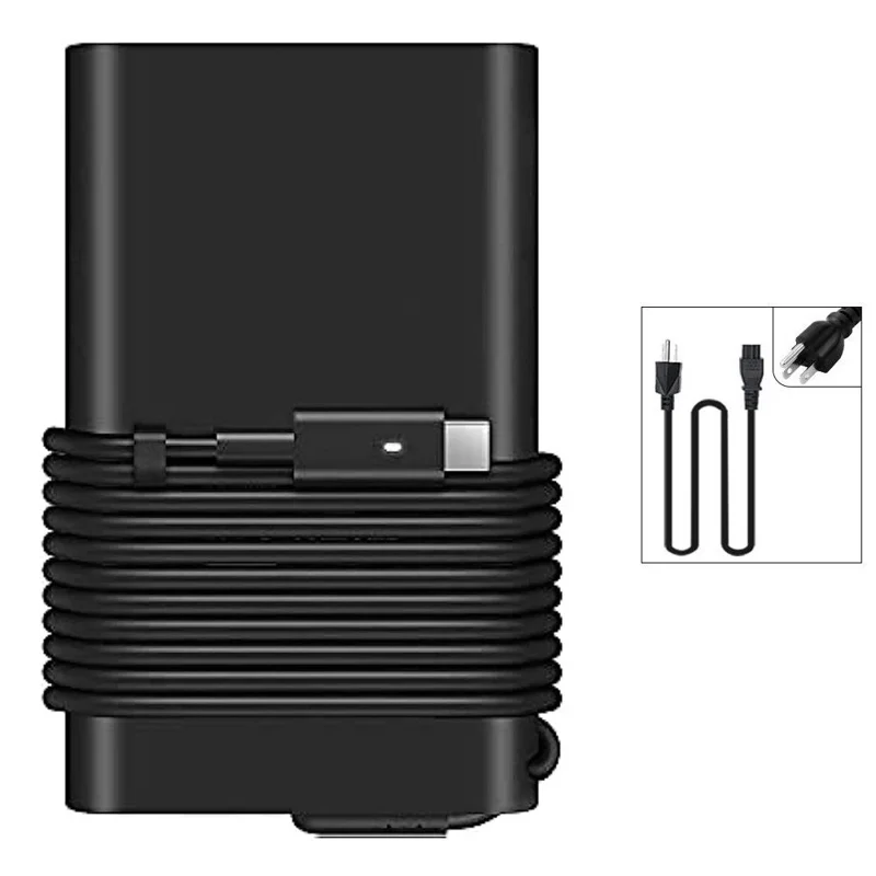 For 65W Dell Laptop Power Adapter Type-C Interface Laptop Charger - US Plug