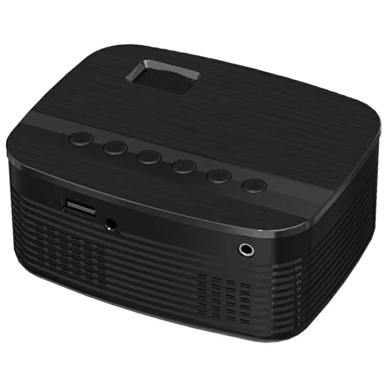 T11 Mini Portable Multi-Function Projector Home Theater HD Video Projector - UK Plug
