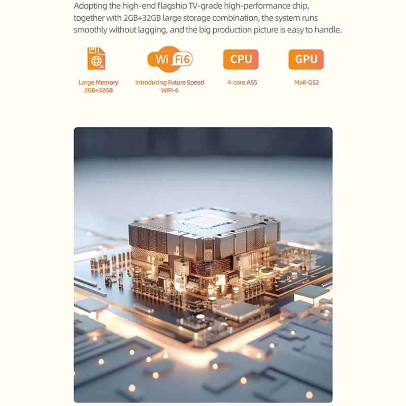 LENOVO Xiaoxin 100M 210 Degree Adjustable 400 ANSI 1080P HD Portable Projector 2+32G ( No Battery ) - UK Plug
